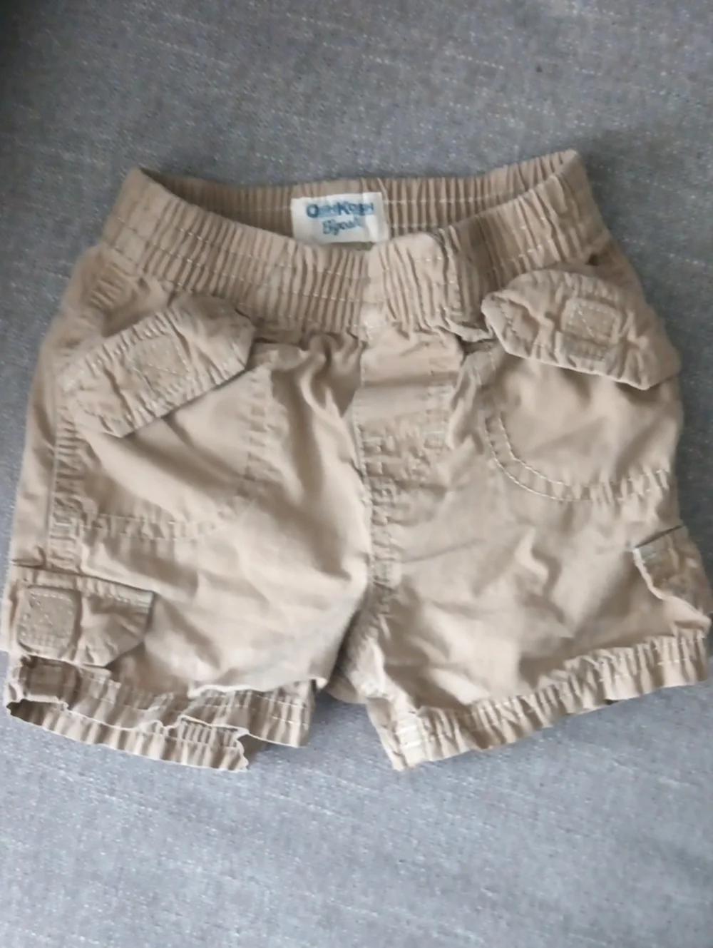 OshKosh B'gosh Kids Beige Cargo Shorts